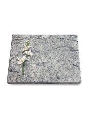 Grabtafel Viskont White Pure Orchidee (Color)