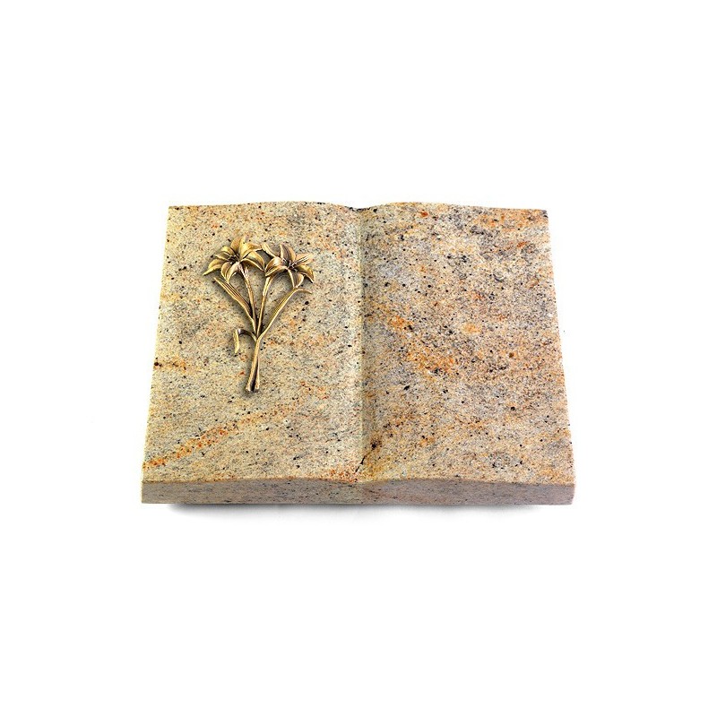 Grabbuch Livre/New Kashmir Lilie (Bronze)
