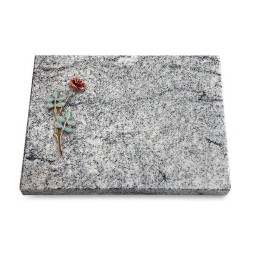 Grabtafel Viskont White Pure Rose 4 (Color)