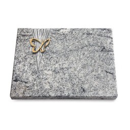 Grabtafel Viskont White Delta Papillon (Bronze)