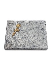 Grabtafel Viskont White Delta Rose 7 (Bronze)