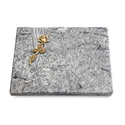 Grabtafel Viskont White Delta Rose 7 (Bronze)