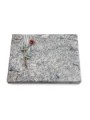 Grabtafel Viskont White Delta Rose 4 (Color)