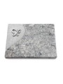 Grabtafel Viskont White Folio Papillon (Alu)