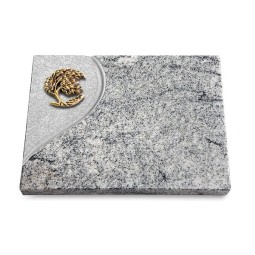 Grabtafel Viskont White Folio Baum 1 (Bronze)