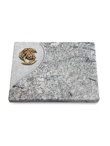 Grabtafel Viskont White Folio Baum 1 (Bronze)