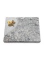 Grabtafel Viskont White Folio Rose 3 (Bronze)