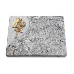 Grabtafel Viskont White Folio Rose 11 (Bronze)