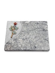 Grabtafel Viskont White Folio Rose 7 (Color)