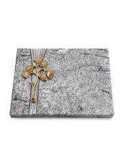 Grabtafel Viskont White Strikt Gingozweig 1 (Bronze)