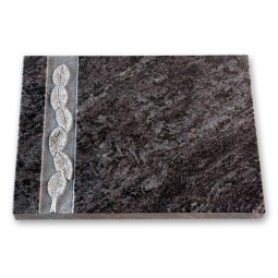 Grabtafel - Motiv Blattranke