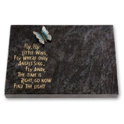 Grabtafel - Motiv Fly Fly