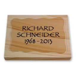 Grabtafel - Motiv Wolke