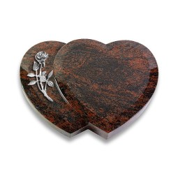 Grabkissen Amoureux/Aruba Rose 6 (Alu) 50x40