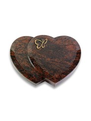 Grabkissen Amoureux/Aruba Papillon (Bronze) 50x40