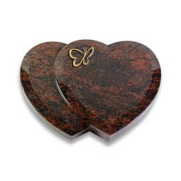 Grabkissen Amoureux/Aruba Papillon (Bronze) 50x40