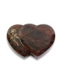 Grabkissen Amoureux/Aruba Rose 2 (Bronze) 50x40