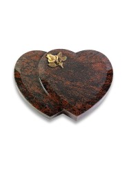 Grabkissen Amoureux/Aruba Rose 3 (Bronze) 50x40