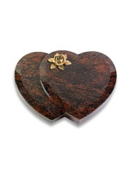 Grabkissen Amoureux/Aruba Rose 4 (Bronze) 50x40