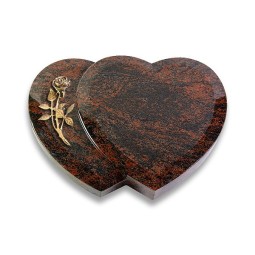 Grabkissen Amoureux/Aruba Rose 6 (Bronze) 50x40