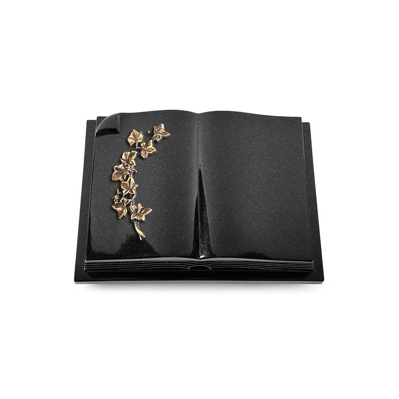 Grabbuch Livre Auris/Indisch-Black Efeu (Bronze)