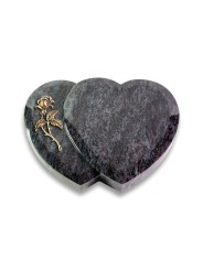 Grabkissen Amoureux/Orion Rose 2 (Bronze) 50x40