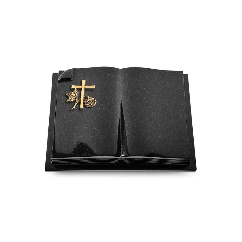 Grabbuch Livre Auris/Indisch-Black Kreuz 1 (Bronze)