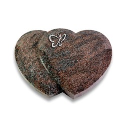 Grabkissen Amoureux/Paradiso Papillon (Alu) 50x40