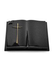 Grabbuch Livre Auris/Indisch-Black Kreuz 2 (Bronze)