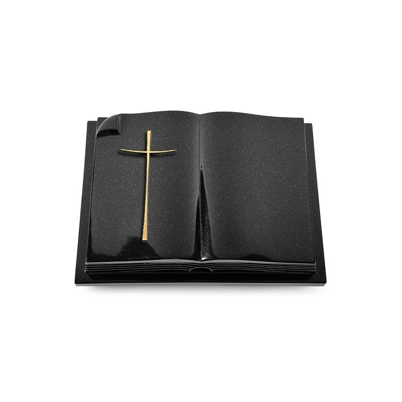 Grabbuch Livre Auris/Indisch-Black Kreuz 2 (Bronze)