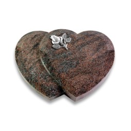 Grabkissen Amoureux/Paradiso Rose 3 (Alu) 50x40