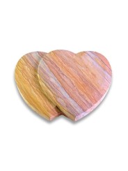 Grabkissen Amoureux/Rainbow (ohne Ornament) 50x40
