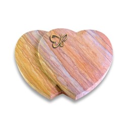 Grabkissen Amoureux/Rainbow Papillon (Bronze) 50x40