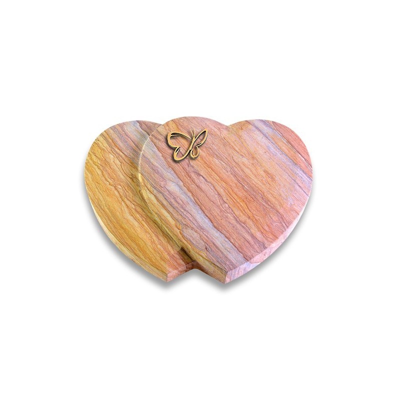 Grabkissen Amoureux/Rainbow Papillon (Bronze) 50x40