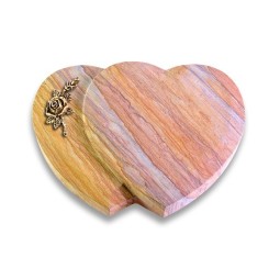 Grabkissen Amoureux/Rainbow Rose 1 (Bronze) 50x40