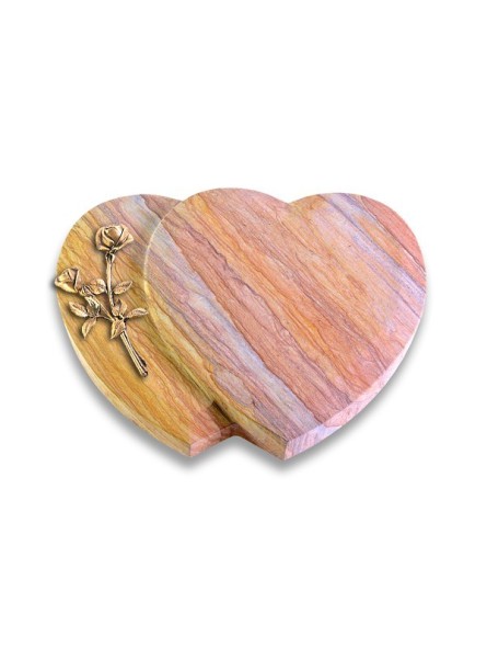 Grabkissen Amoureux/Rainbow Rose 10 (Bronze) 50x40