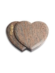 Grabkissen Amoureux/Raw Silk Maria (Bronze) 50x40