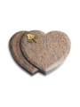 Grabkissen Amoureux/Raw Silk Rose 3 (Bronze) 50x40