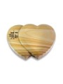 Grabkissen Amoureux/Woodland Kreuz 1 (Bronze) 50x40