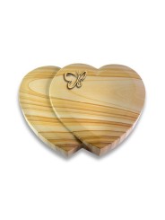 Grabkissen Amoureux/Woodland Papillon (Bronze) 50x40