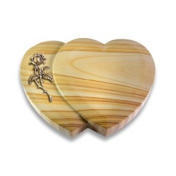 Grabkissen Amoureux/Woodland Rose 2 (Bronze) 50x40