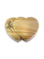 Grabkissen Amoureux/Woodland Rose 2 (Bronze) 50x40