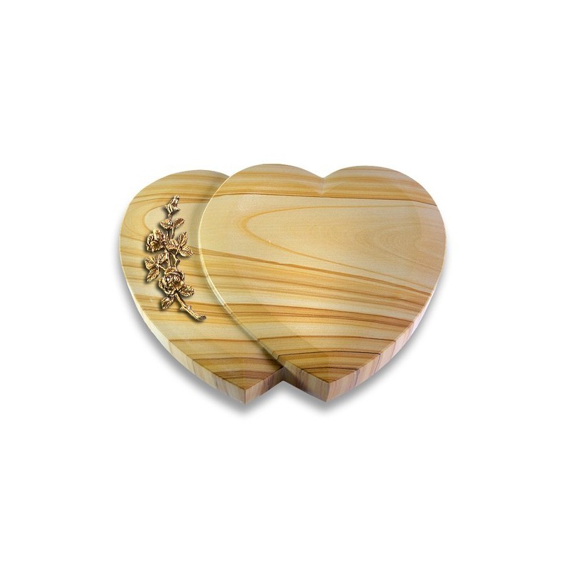 Grabkissen Amoureux/Woodland Rose 5 (Bronze) 50x40