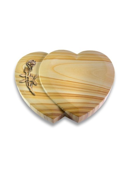 Grabkissen Amoureux/Woodland Rose 6 (Bronze) 50x40