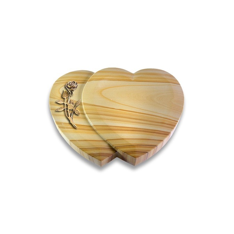 Grabkissen Amoureux/Woodland Rose 6 (Bronze) 50x40