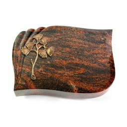 Grabkissen Eterna/Aruba Gingozweig 1 (Bronze) 50x40