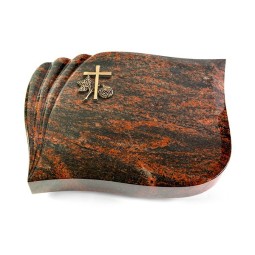 Grabkissen Eterna/Aruba Kreuz 1 (Bronze) 50x40