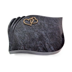 Grabkissen Eterna/Orion Herzen (Bronze) 50x40