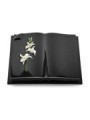 Grabbuch Livre Auris/Indisch-Black Orchidee (Color)