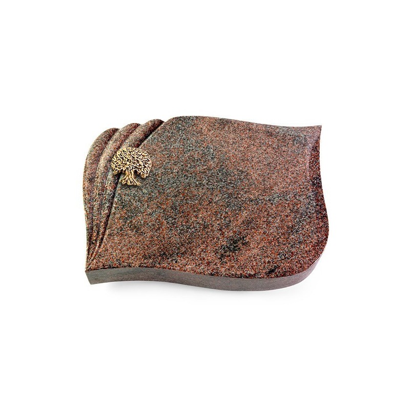 Grabkissen Eterna/Paradiso Baum 3 (Bronze) 50x40